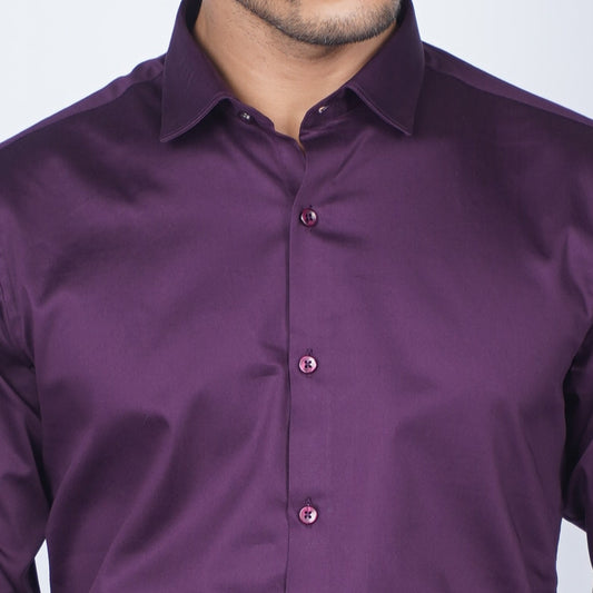 Plum - Violet Shirt