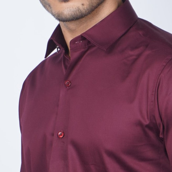 Burnt Maroon Shirt